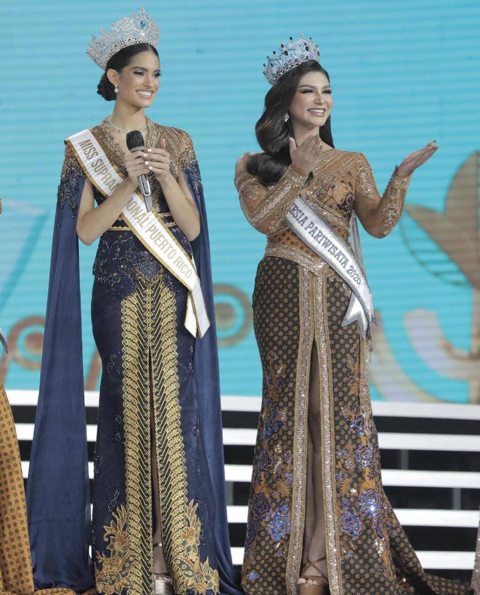 Potret Beauty Queen Dunia dalam Balutan Kebaya di Grand Final Puteri Indonesia 2022 (Instagram.com/officialputeriindonesia)