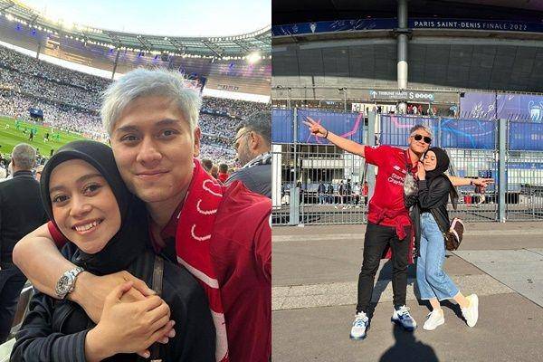 Rizky Billar nonton final Liga Champions 2022 (instagram.com/rizkybillar)