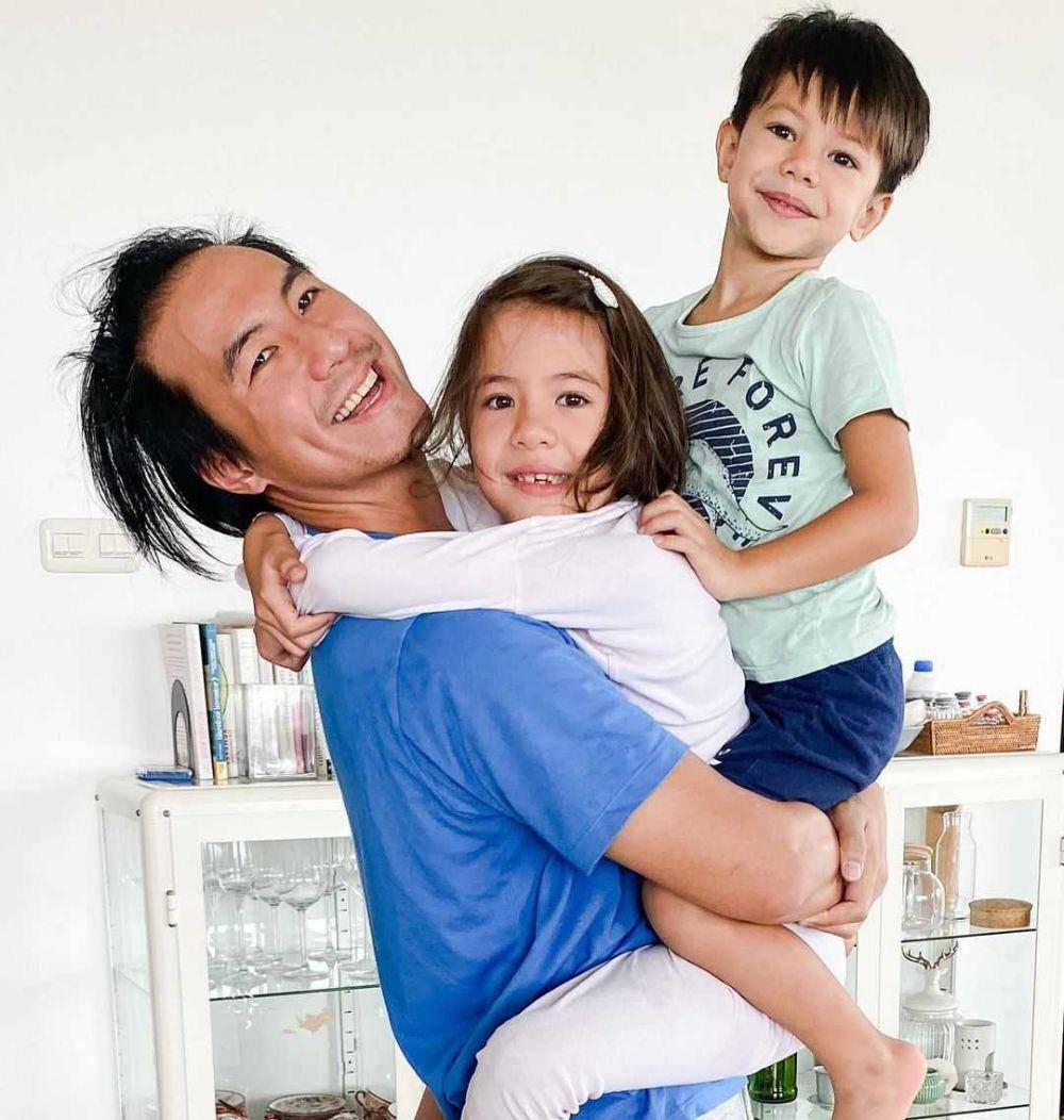 potret Daniel dan anak-anak (instagram.com/@lolagin)