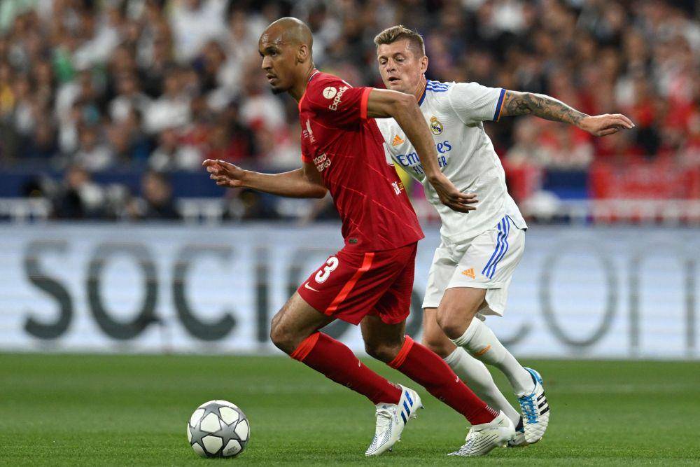 Fabinho dan Toni Kroos (twitter.com/ChampionsLeague)