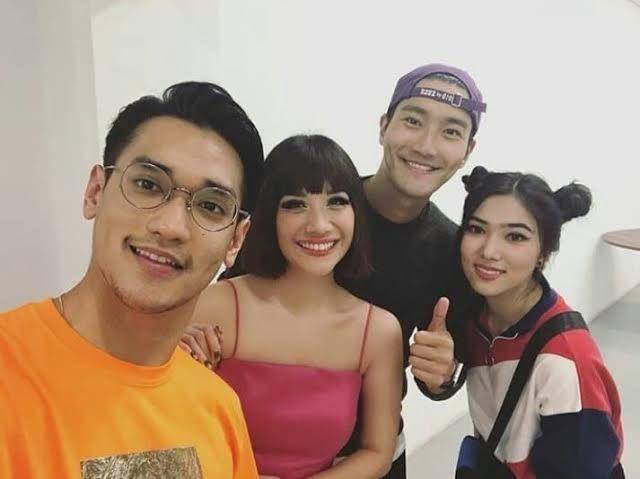 potret Choi Siwon SUJU bareng Afgan, BCL, dan Isyana (twitter.com/smstan_tuwir)