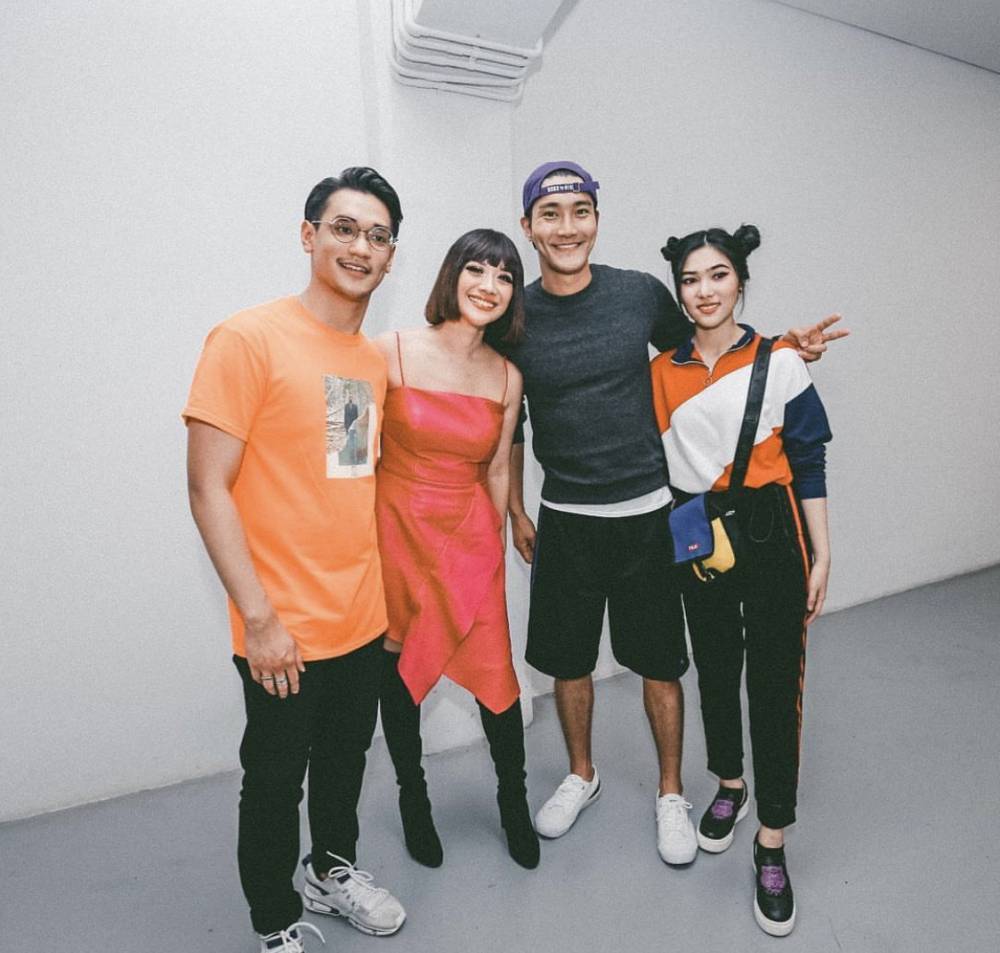 potret Choi Siwon SUJU bareng Afgan, BCL, dan Isyana (instagram.com/afgan__)