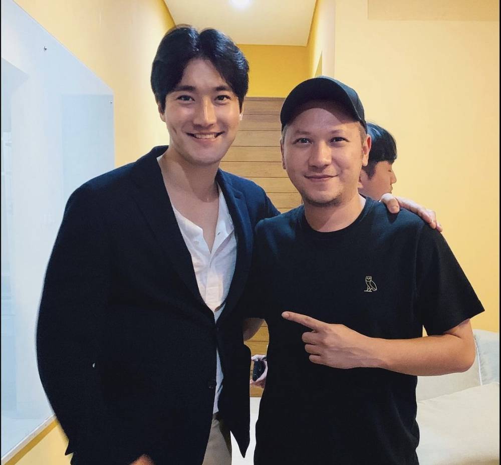 potret Choi Siwon SUJU bareng Gading Marten (instagram.com/gadiiing)