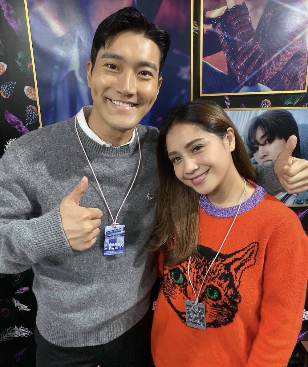 potret Choi Siwon SUJU bareng Nagita Slavina (instagram.com/raffinagita1717)