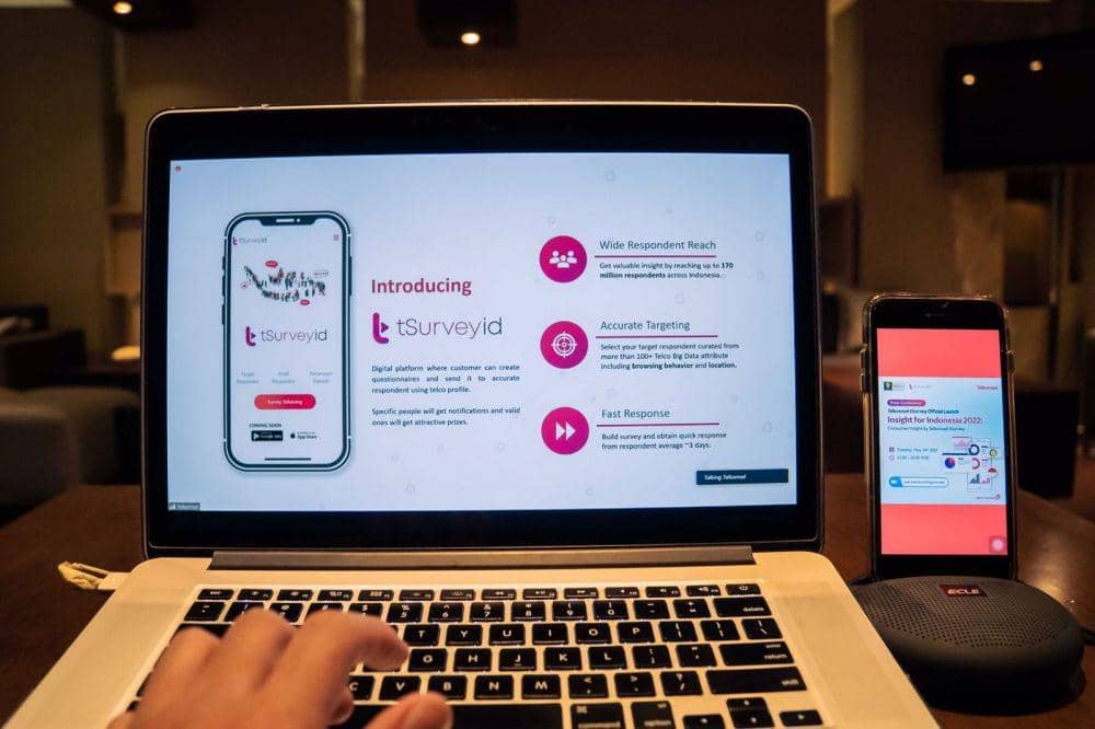 Telkomsel memperluas portofolio bisnis layanan digitalnya. Caranya, meluncurkan platform tSurvey.id. (Dok Telkomsel).