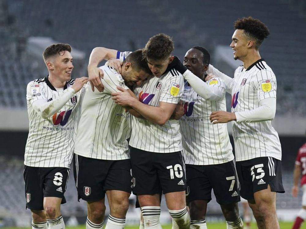 potret para pemain Fulham merayakan gol (instagram.com/fulhamfc)