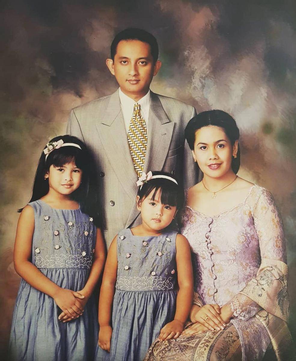 potret cilik Amanda Khairunnisa (Instagram.com/muren.s)