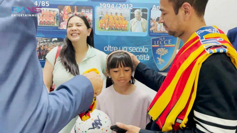 Raffi Ahmad di US Lecce (YouTube.com/Rans Entertainment/)