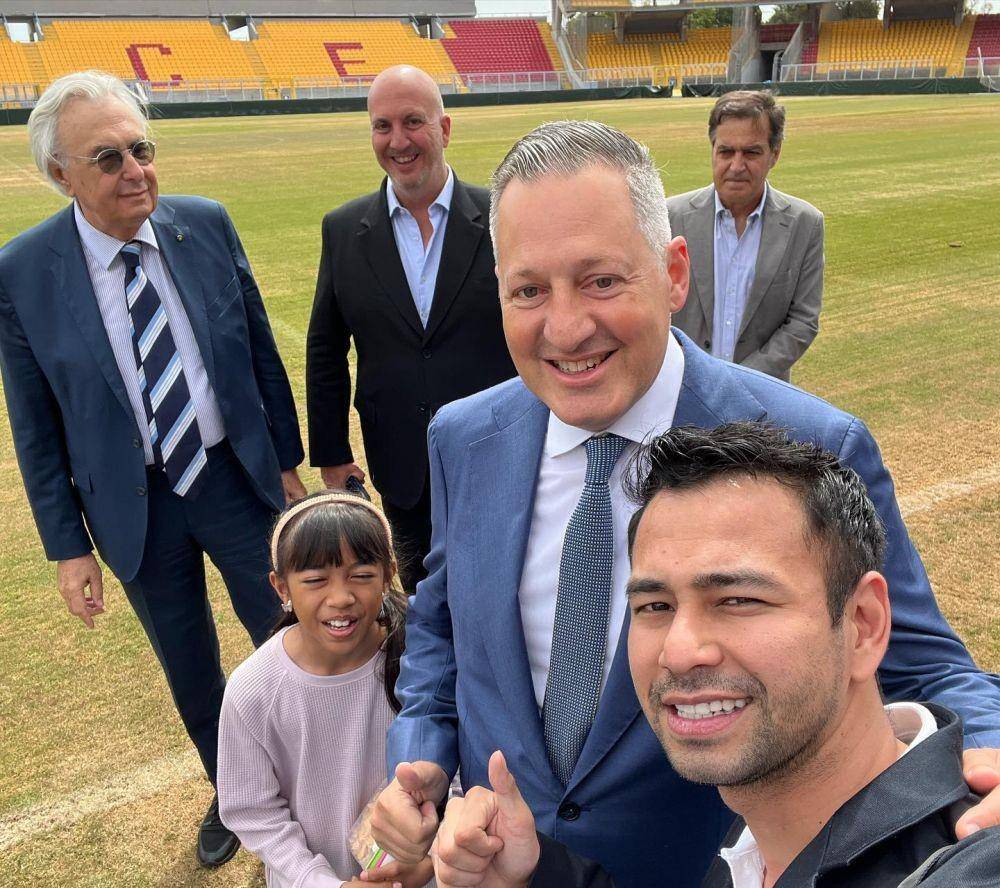Raffi Ahmad di US Lecce (Instagram.com/raffinagita1717/)