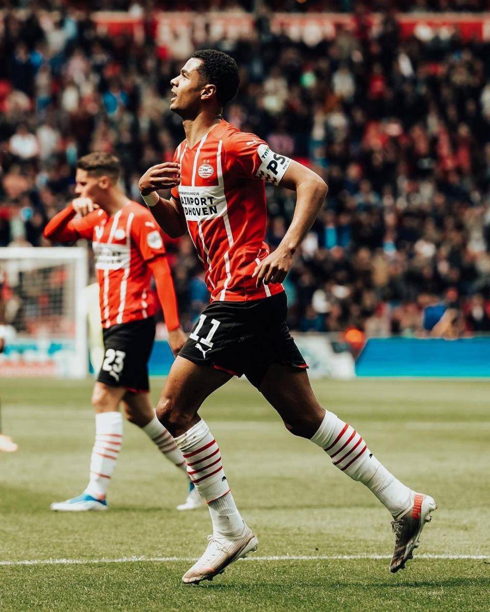 Cody Gakpo bersinar bersama PSV Eindhoven sepanjang musim 2021/2022. (instagram.com/codymathesgakpo)