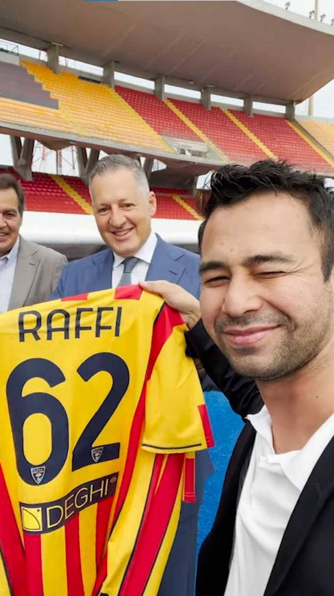 Raffi Ahmad di US Lecce (YouTube.com/Rans Entertainment/)