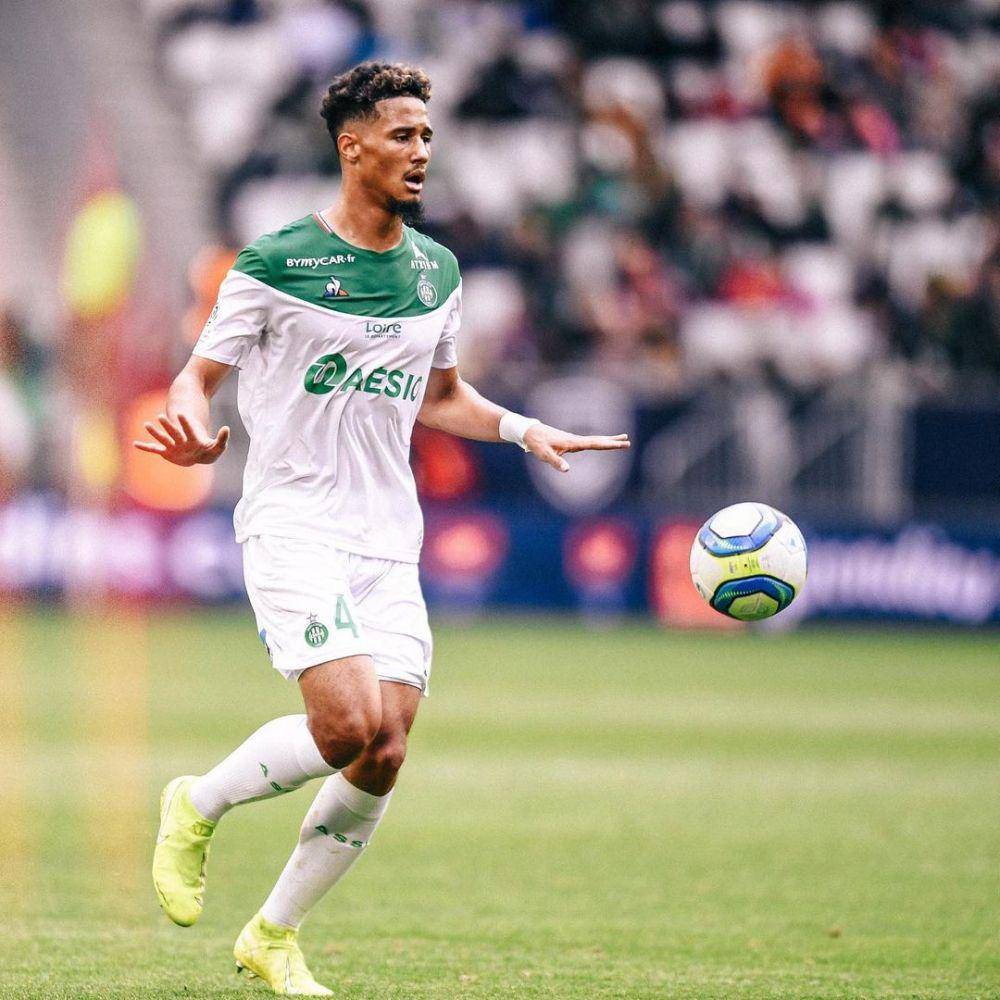 William Saliba saat membela Saint Etienne (instagram.com/w.saliba4)