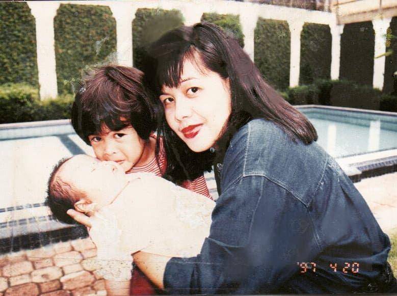 potret cilik Amanda Khairunnisa (Instagram.com/muren.s)