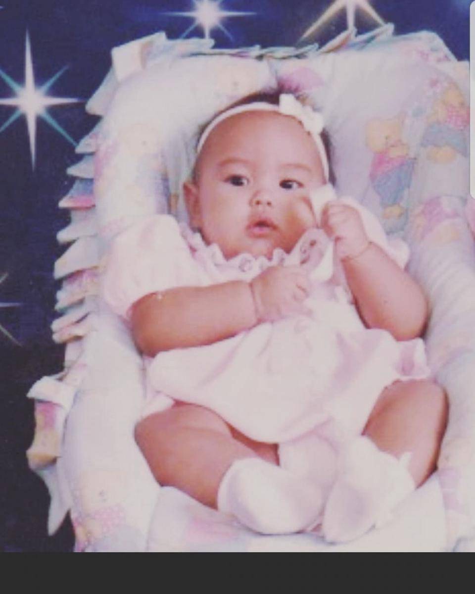 potret cilik Amanda Khairunnisa (Instagram.com/muren.s)