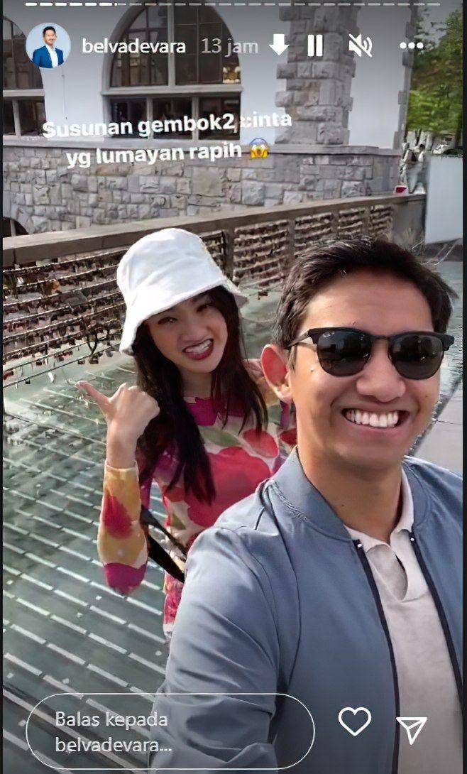 potret honeymoon Belva Devara dan Sabrina Anggraini di Slovenia (instagram.com/belvadevara)