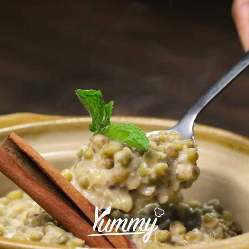 ilustrasi bubur kacang hijau keju (yummy.co.id)