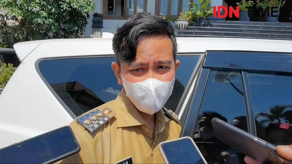 Wali Kota Solo Gibran Rakabuming. (IDN Times/Larasati Rey)