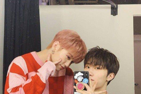 Mashiho dan Bang Yedam (twitter.com/areumdami)