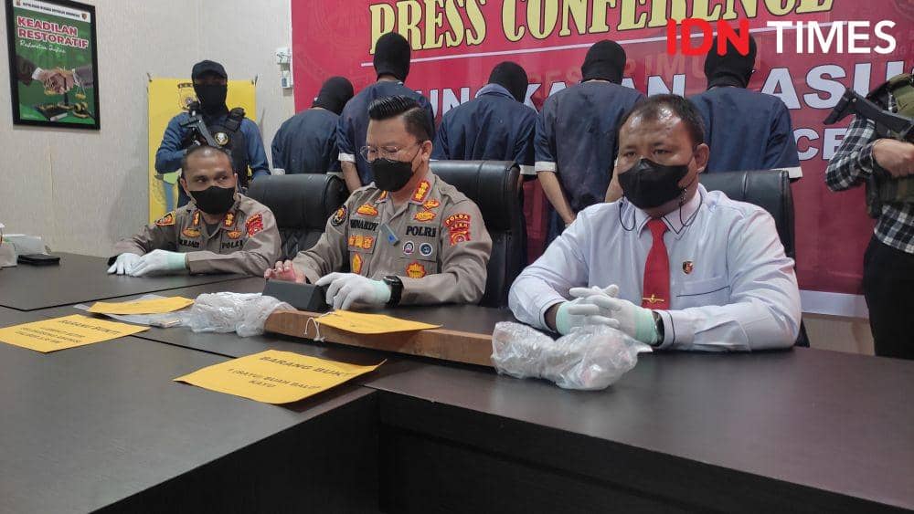 Polisi Tangkap 5 Tersangka Penembakan 2 Warga di Aceh