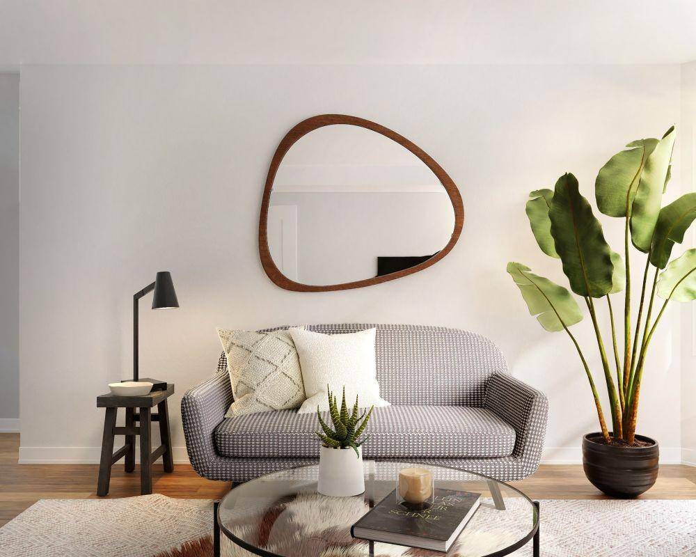 Sofa minimalis. (unsplash.com/Spacejoy)