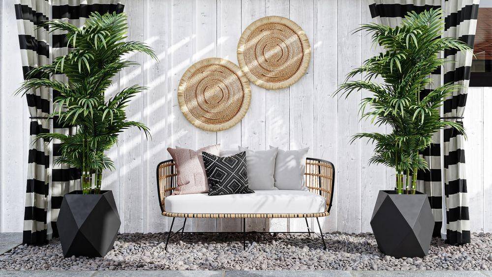 Sofa minimalis. (unsplash.com/Spacejoy)