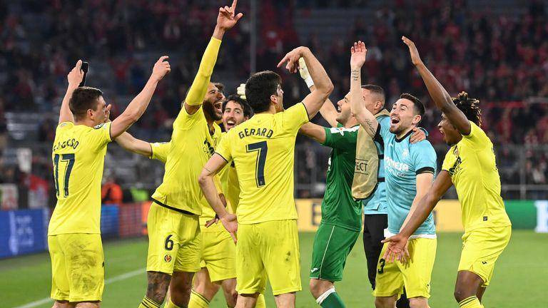Villarreal sempat tampil apik di Liga Champions 2021/2022. (skysports.com)