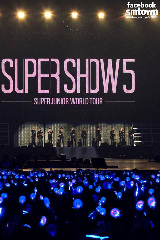 Super Show 5 in Tokyo Dome (facebook.com/superjunior)