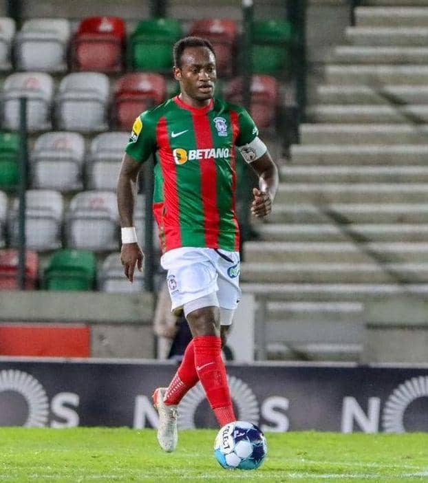 Zainadine Junior ketika memperkuat Maritmo di Liga Portugal. (instagram.com/zainadine3)