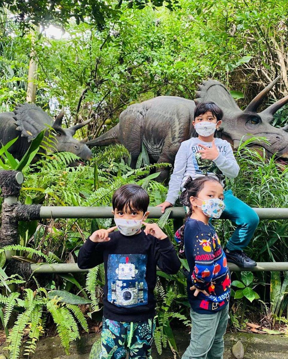potret Kaylendra, Shaqueena, dan Geandra (instagram.com/reny_kaylend08)