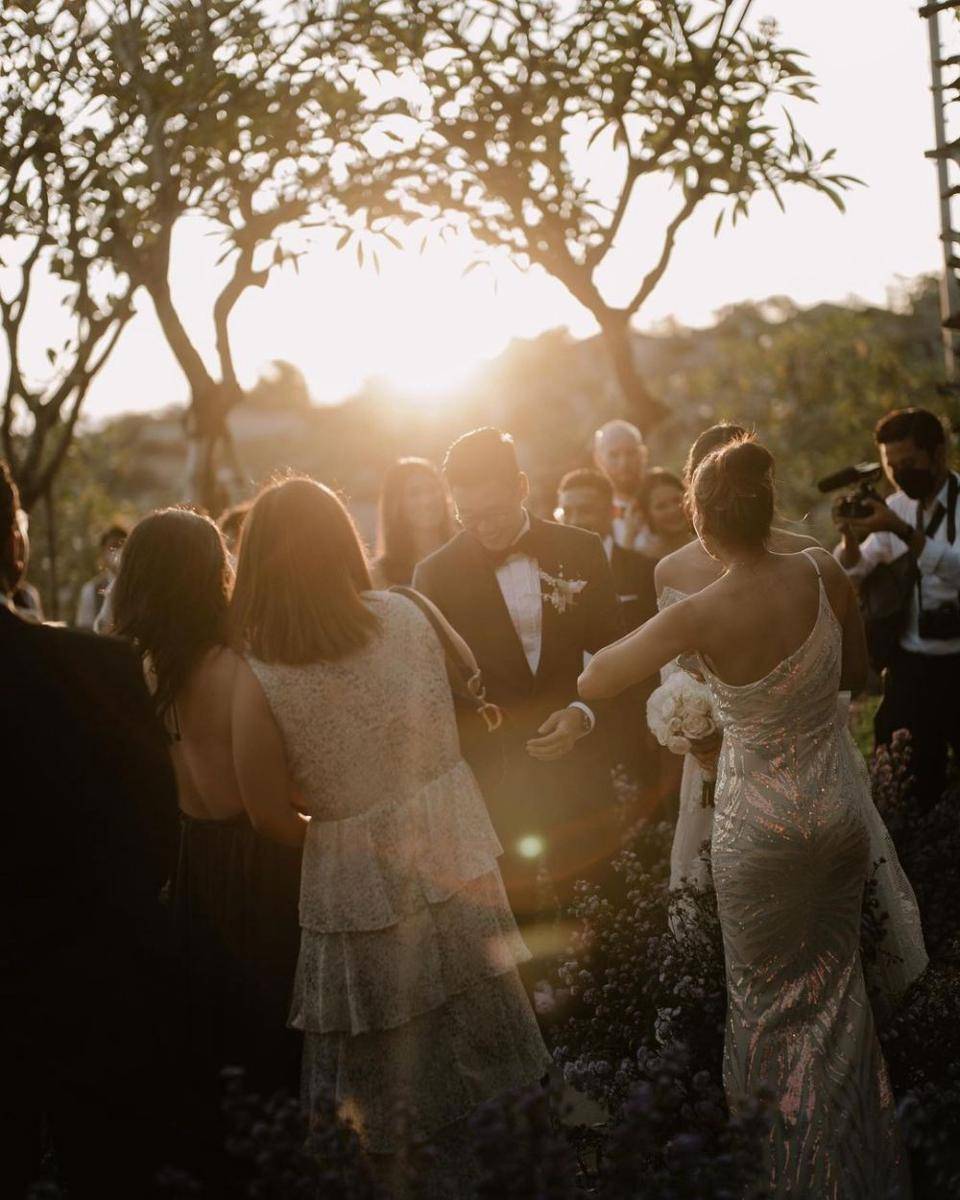 Resepsi Maudy Ayunda dan Jesse Choi. (Iluminen via Instagram.com/maudyayunda)