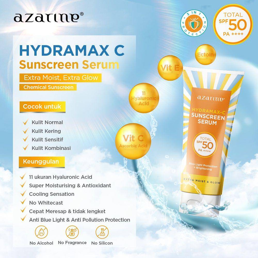 Rekomendasi sunscreen untuk remaja (instagram.com/AZARINE)
