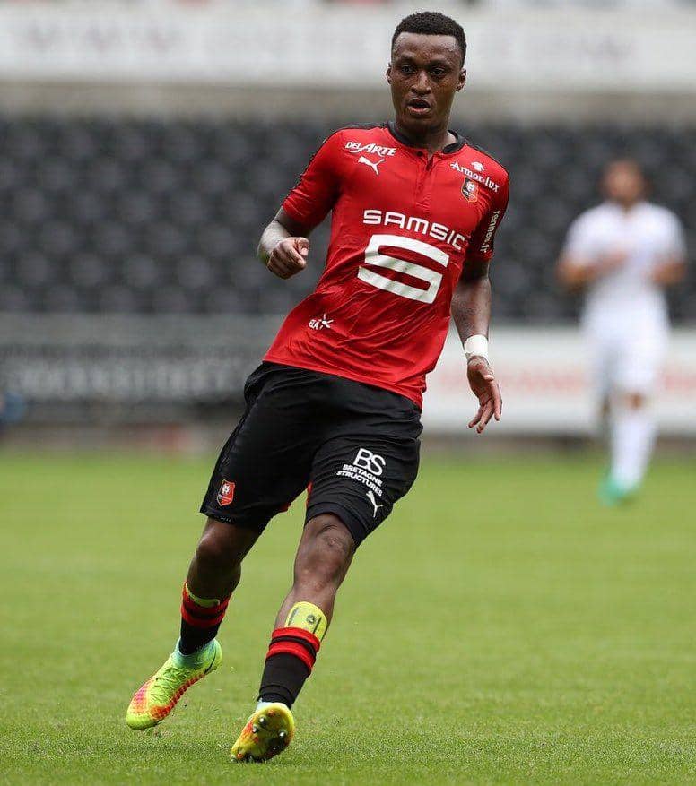 Edinson Mexer ketika berseragam Rennes. (twitter.com/ZachLowy)