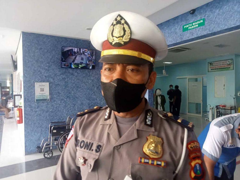 Kanit Gakkum Satlantas Polres Madiun Ipda Roni Susanto. Nofi