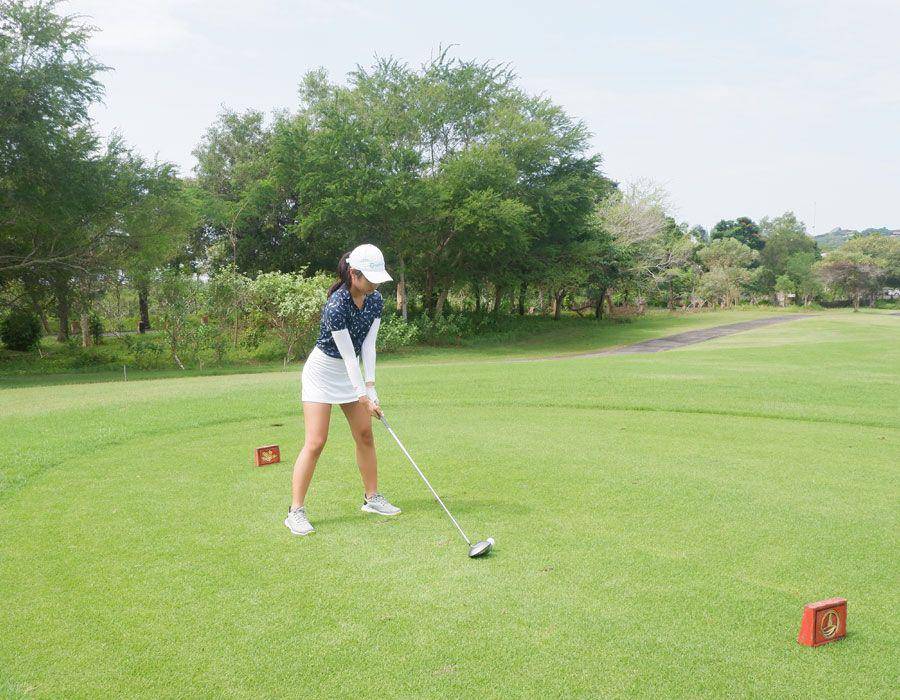 Atlet golf junior. (dok. pribadi/Ari Budiadnyana)