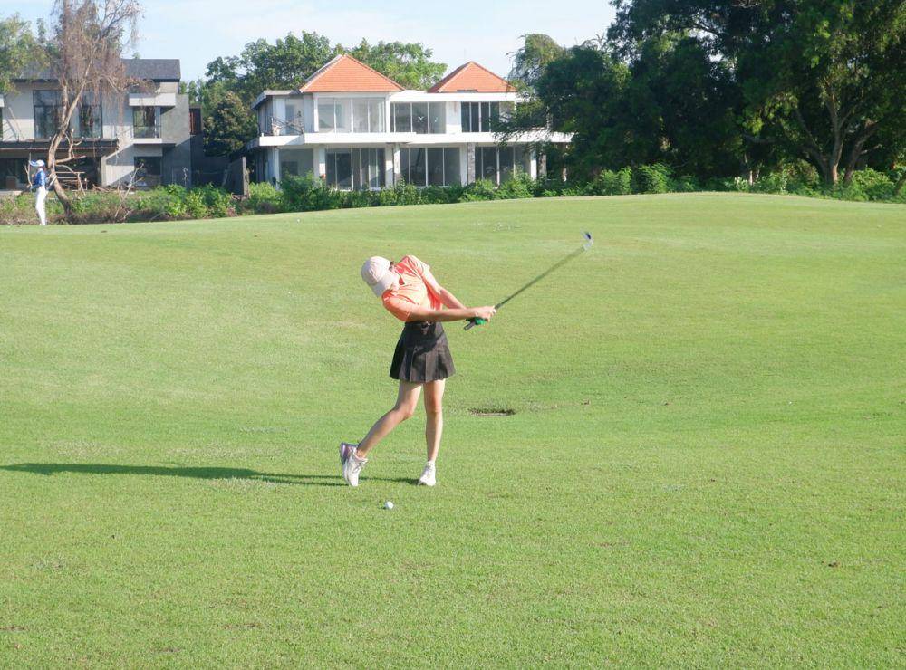 Atlet golf junior. (dok. pribadi/Ari Budiadnyana)