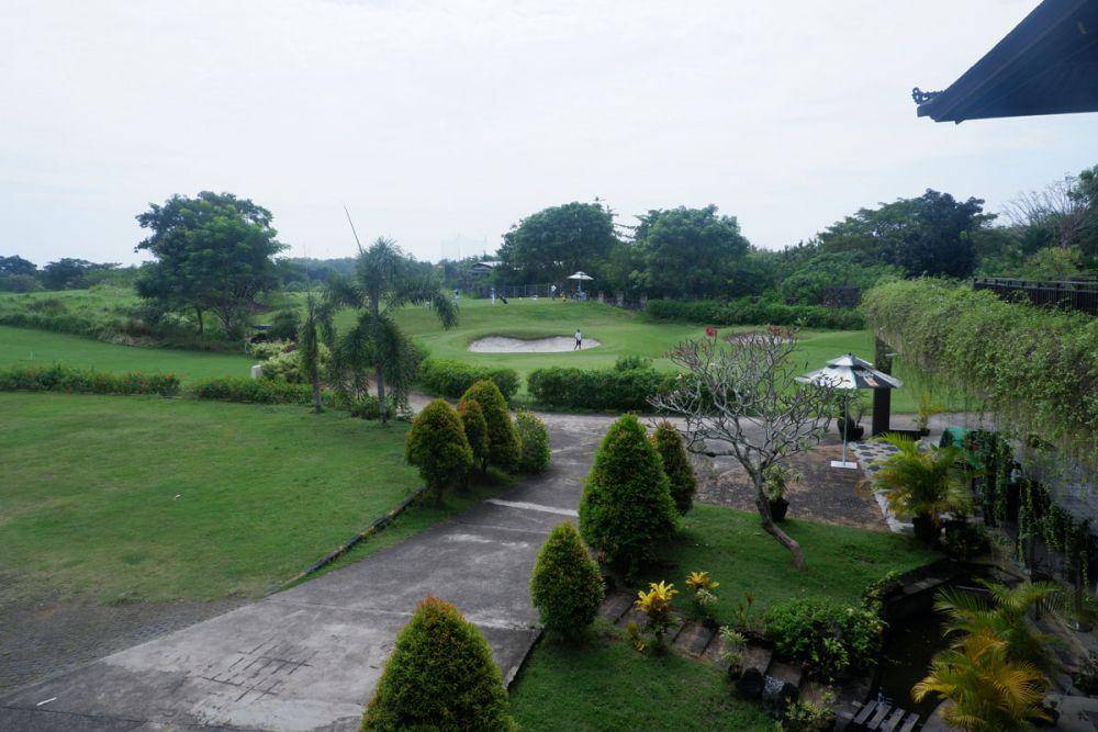 Salah satu lapangan golf. (dok. pribadi/Ari Budiadnyana)