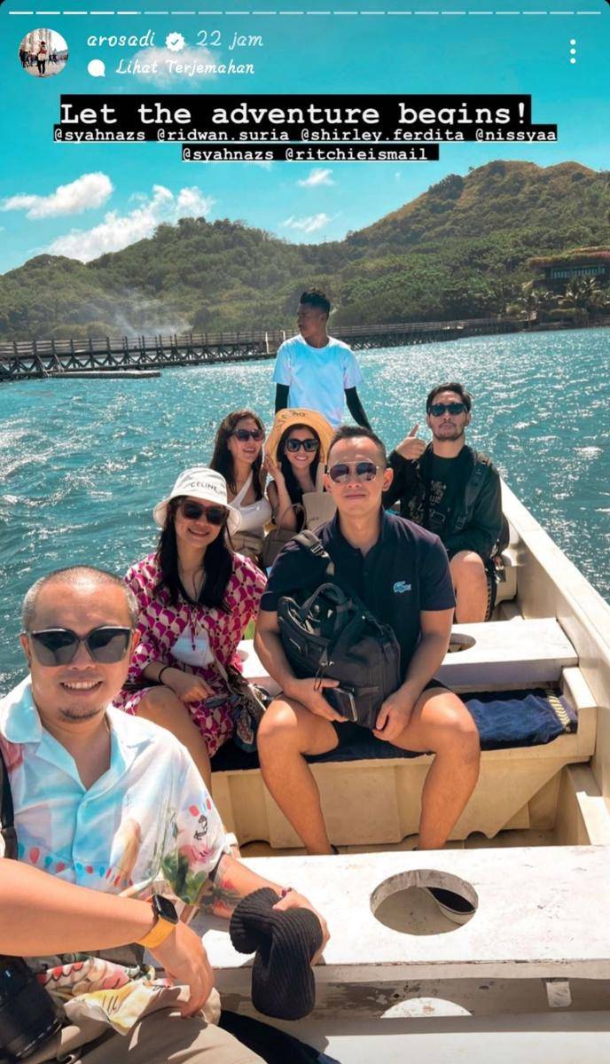 momen liburan Nisya dan Syahnaz di Labuan Bajo (instagram.com/arosadi)