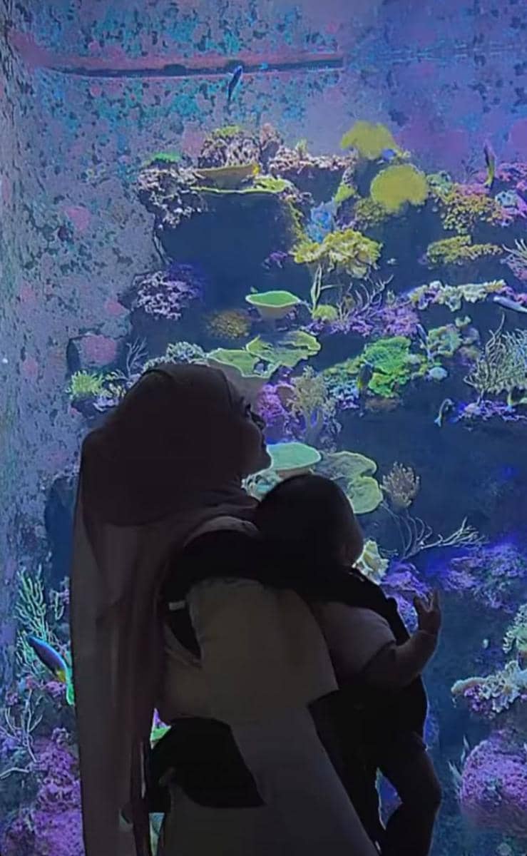 Nathalie Holscher dan anak (instagram.com/nathalieholscher)