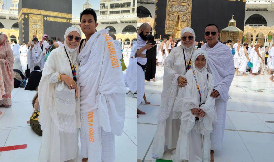 keluarga Ayu Ting Ting umrah (instagram.com/mom_ayting92_)