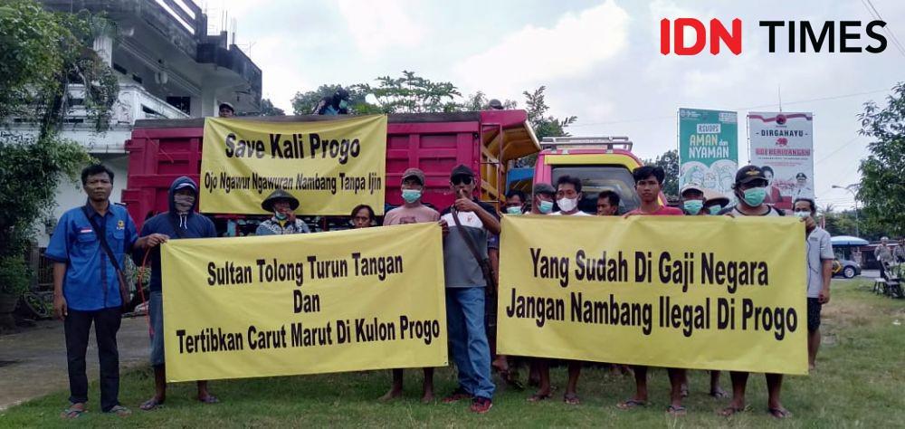 Penambangan Pasir Ilegal di Sungai Progo, Sultan Diminta Turun Tangan