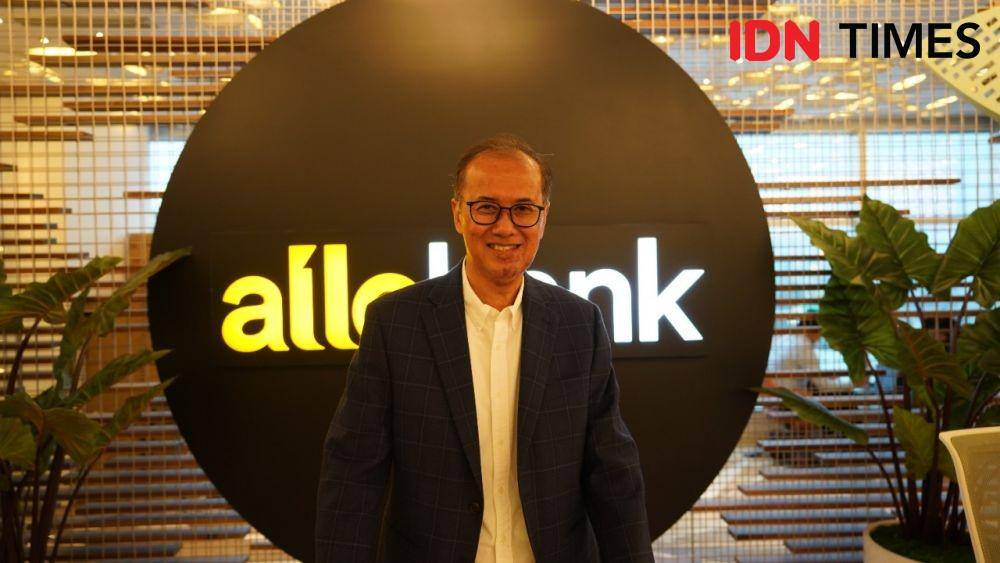 Direktur Utama Allo Bank, Indra Utoyo (IDN Times/Reynaldy Wiranata)