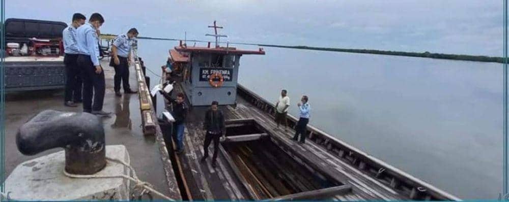 Kapal Motor (KM) Frikenra yang hilang kontak di Selat Malaka. (Dokumen Foto Istimewa)