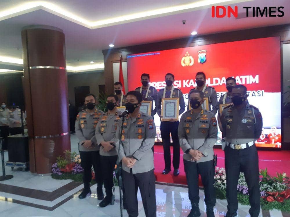 Bawa Timnas Voli Raih Emas Sea Games, 5 Polisi Jatim Dapat Ini