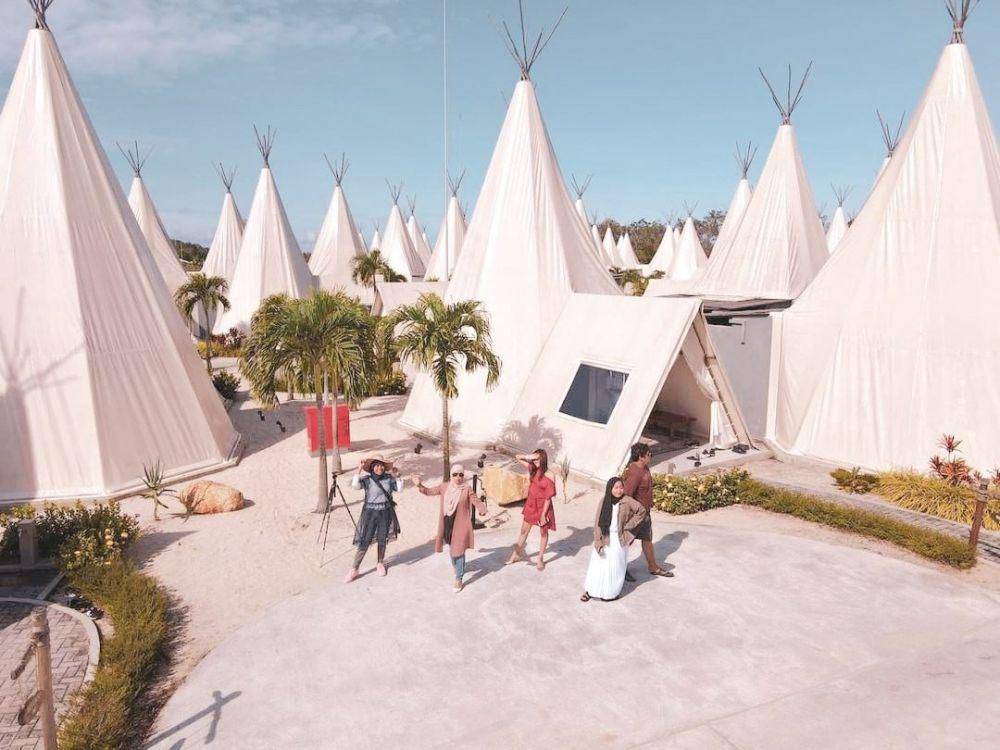 Glamping Anman Resort Bintan (instagram.com/ theanmonresortbintan)