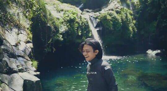 potret Dzawin Nur saat freedive (youtube.com/Dzawin Nur)