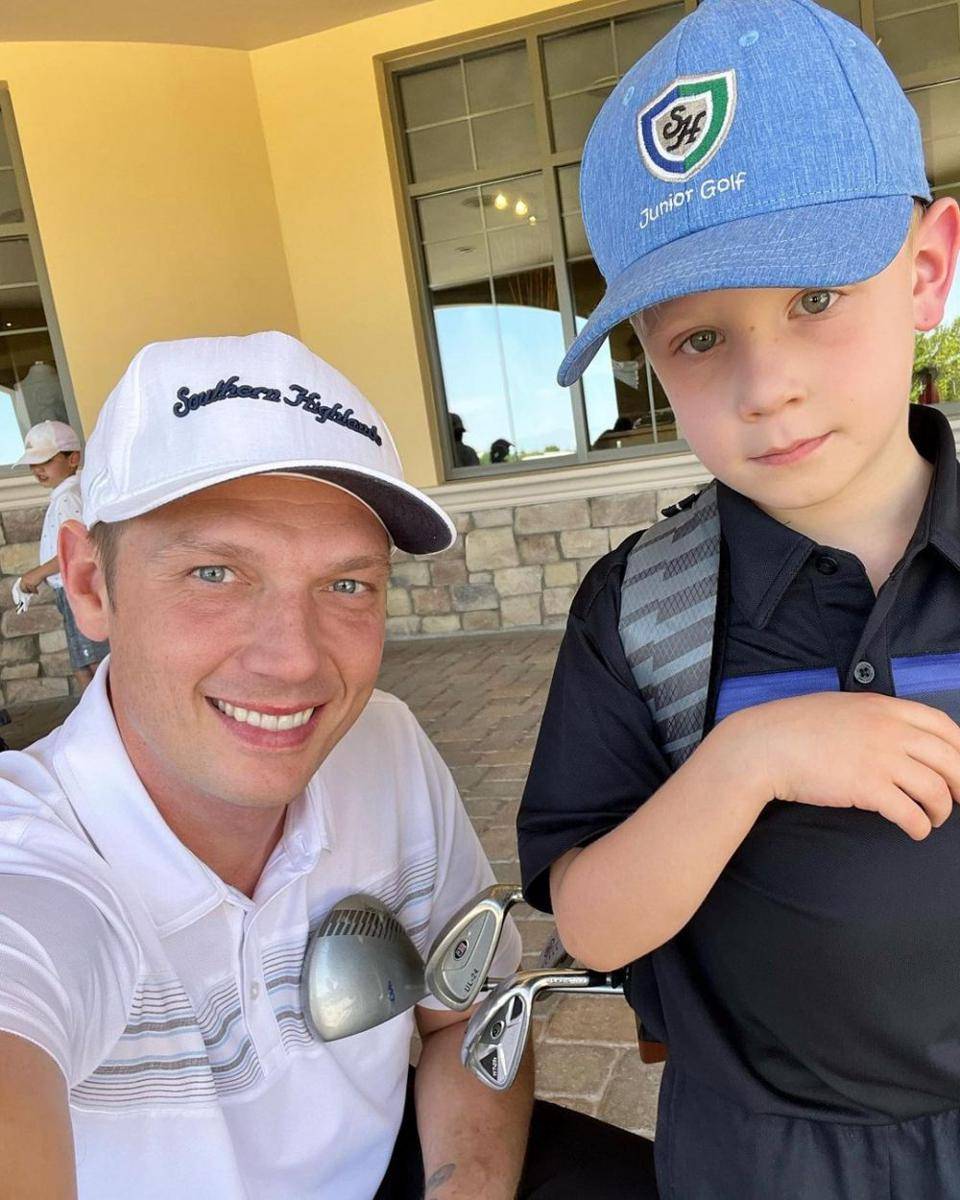 potret Nick Carter Backstreet Boys momong anak (instagram.com/nickcarter)