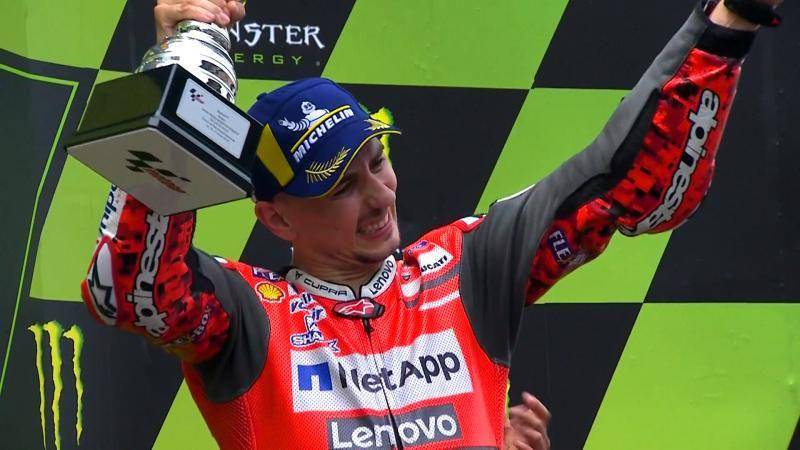 Jorge Lorenzo menjuarai GP Catalunya 2018. (motogp.com)