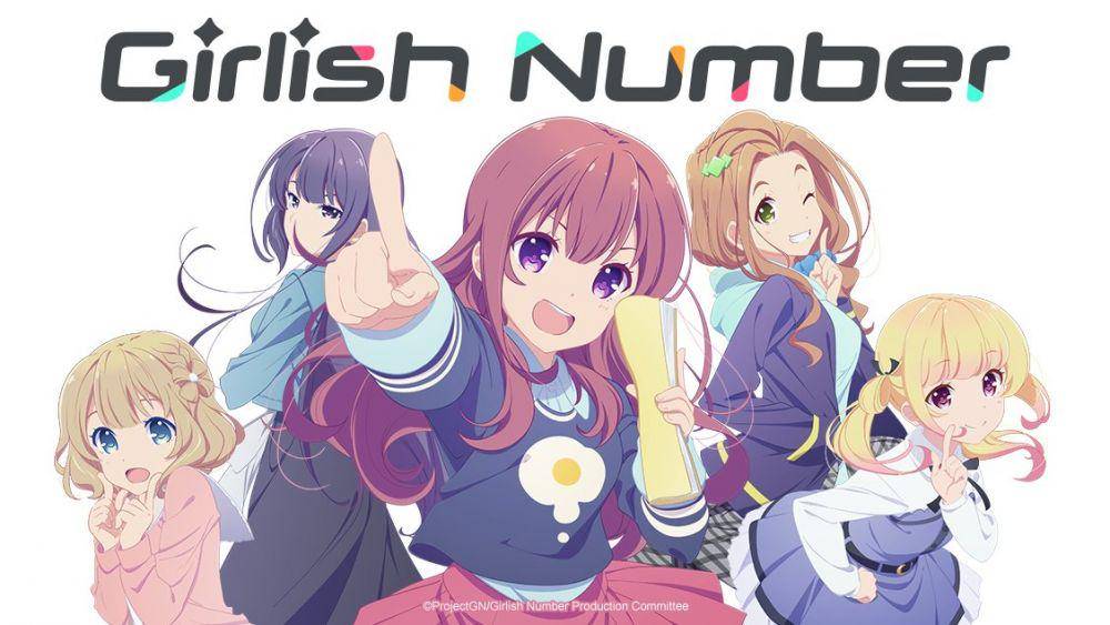 Poster anime Girlish Number (dok. Animax Asia/Girlish Number)