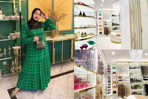 walk-in closet Tasyi Athasyia (youtube.com/tasyiathasyia)