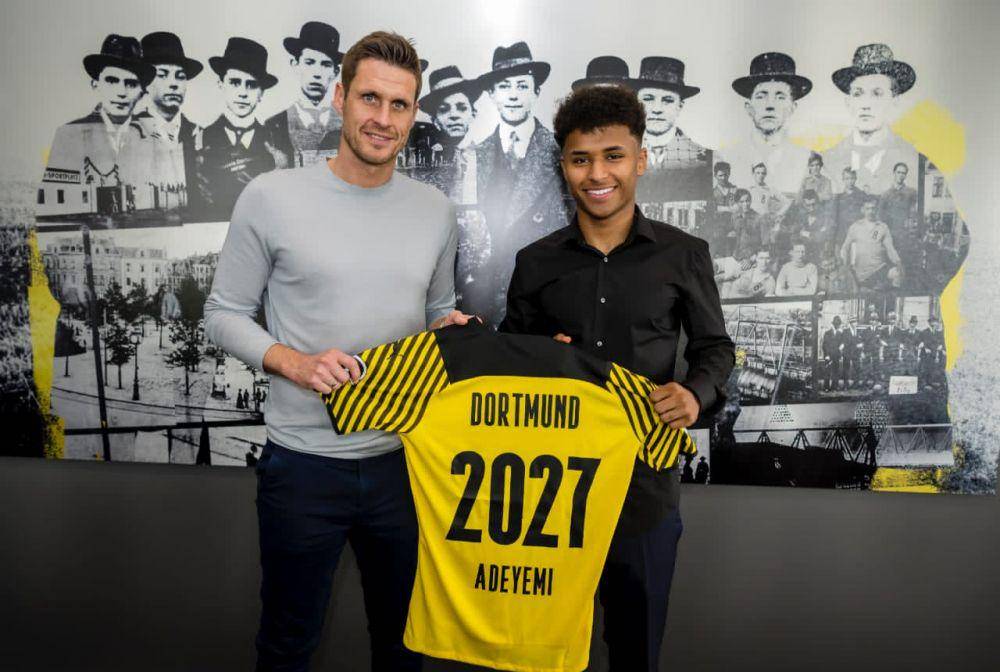 Karim Adeyemi jadi rekrutan teranyar Borussia Dortmund. (twitter.com/karim_adeyemi)